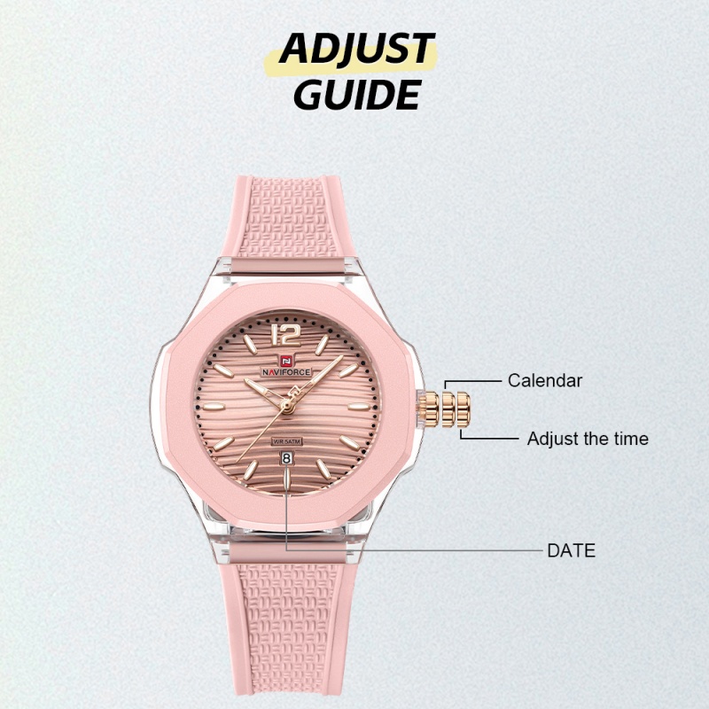 NAVIFORCE Woman's Watch Quartz - Luxury Watch Storage のレビューと価格