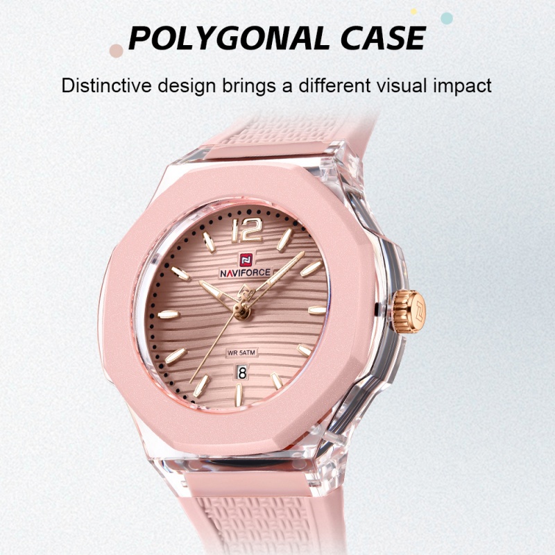 NAVIFORCE Woman's Watch Quartz - Luxury Watch Storage のレビューと価格