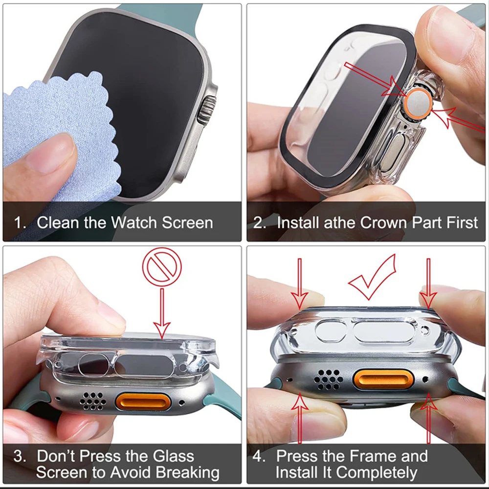 Glass+case For Apple Watch Ult - Luxury Watch Storage のレビューと価格