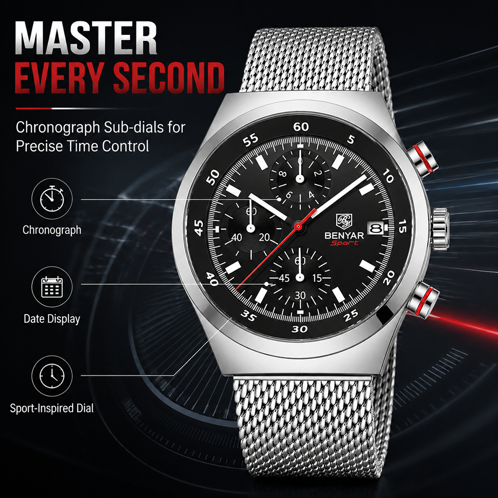 BENYAR Top Luxury Brand Men's  - Luxury Watch Brands のレビューと価格